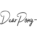 Dear Pony