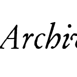 Archive Garamond