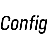 Config Condensed