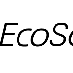 Eco Sans Pro