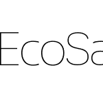 Eco Sans Pro