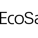 Eco Sans Pro