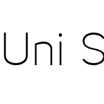 Uni Sans Light