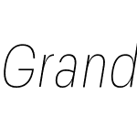 Grandis Condensed