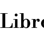 Libre Bodoni v2002