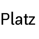 Platz Grotesk Regular