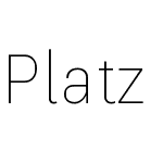 Platz Grotesk Regular