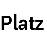 Platz Grotesk Regular