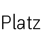 Platz Grotesk Regular