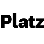 Platz Grotesk Regular