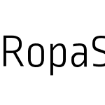 Ropa Sans Pro