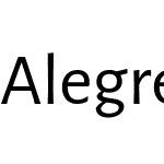 Alegreya Sans