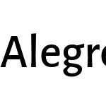 Alegreya Sans Medium