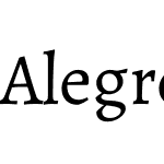 Alegreya