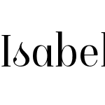 Isabel SemiCondensed