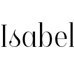 Isabel SemiCondensed