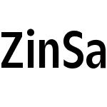 Zin Sans Condensed