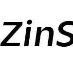 Zin Sans Extended