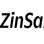 Zin Sans Condensed