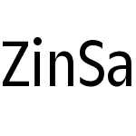 Zin Sans Condensed