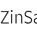 Zin Sans