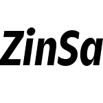 Zin Sans Condensed