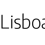 Lisboa Sans Pro Light