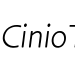 Cinio Text
