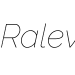 Raleway Thin