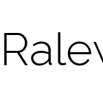 Raleway Light