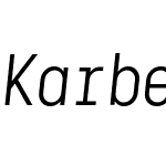 Karben 105 Mono