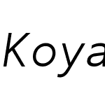 Koya Sans