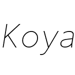 Koya Sans