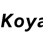 Koya Sans