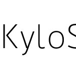 Kylo Sans