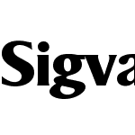 Sigvar Serial