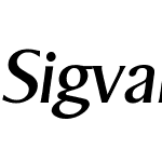 Sigvar Serial