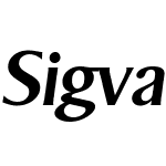 Sigvar Serial