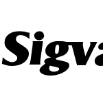 Sigvar Serial