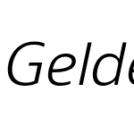 Gelder Sans