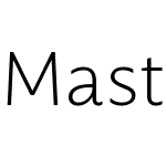 Mastro Sans