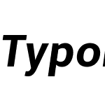 TypoPRO Amble