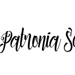 Patronia Script