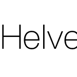 Helvetica Now Display