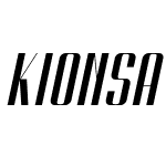 Kionsa Condensed