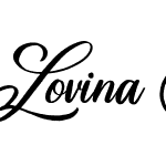 Lovina Script