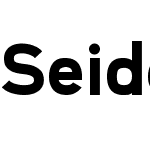 Seiden_Sans_Bold