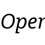 Open Serif