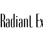 Radiant Extra Condensed