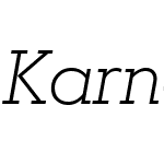 KarnakPro-LightItalic